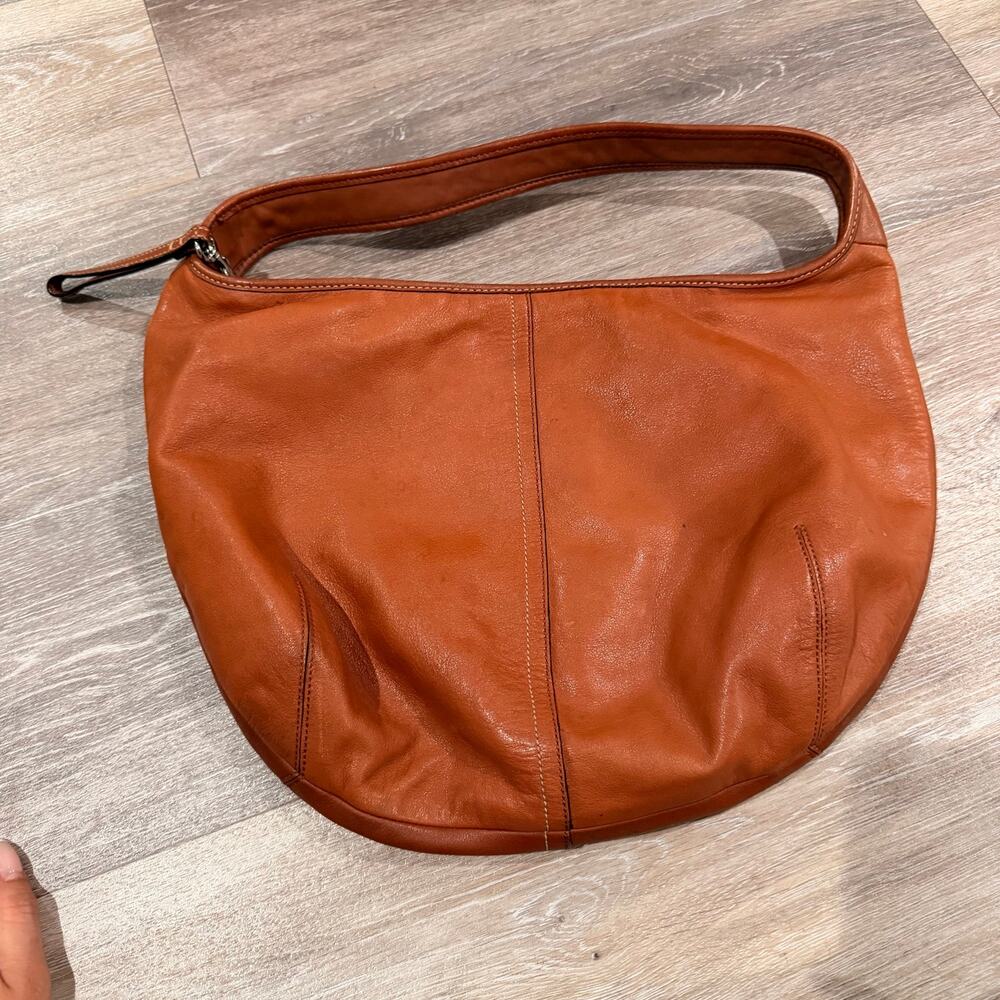 Coach Leather Vintage Brown Shoulder Bag - Picture 2 of 6